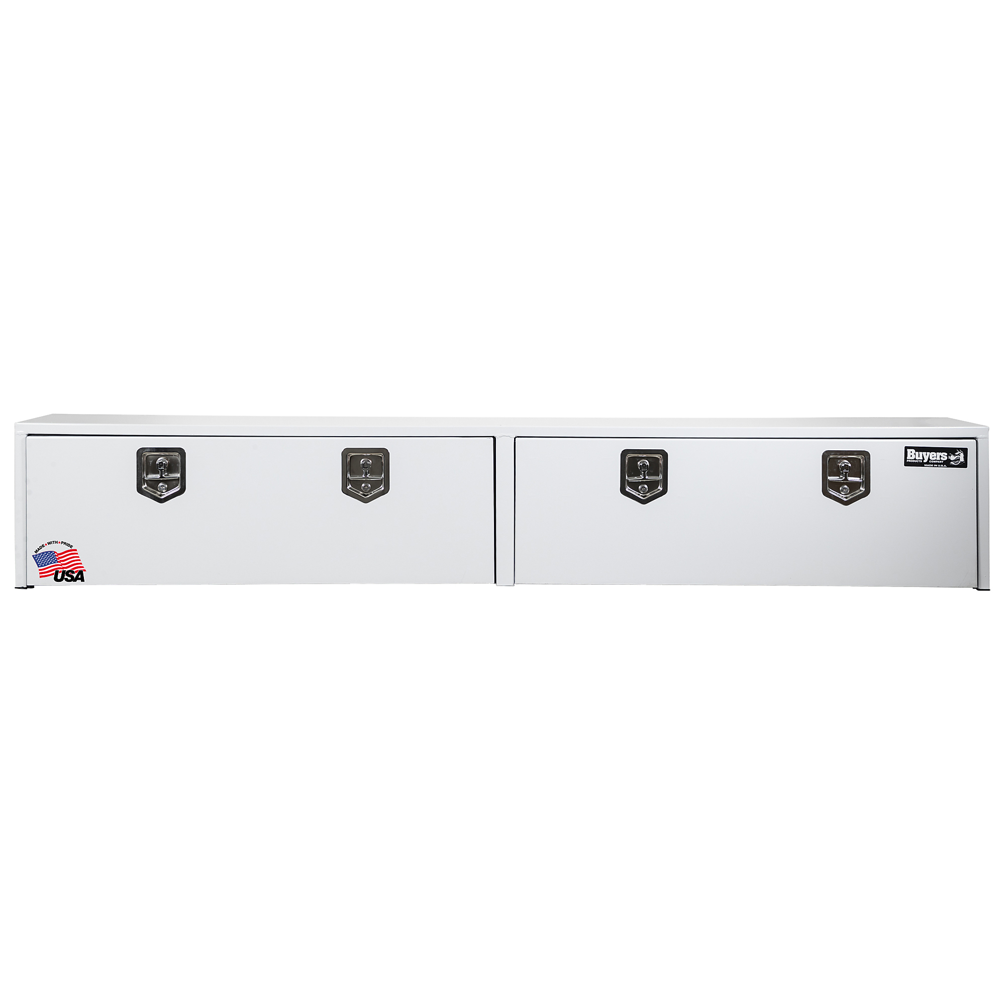 Buyers Products Gloss White Steel Topsider Truck Tool Box Series